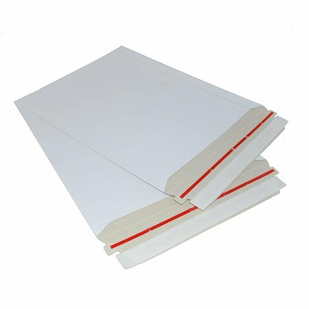 OFFICESPACE 9 x 11.25 in. Do Not Bend Flat Mailers, White OF2820752